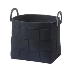 Bath & Living Aquanova Storage basket DIX color black (DIXSBM-09)