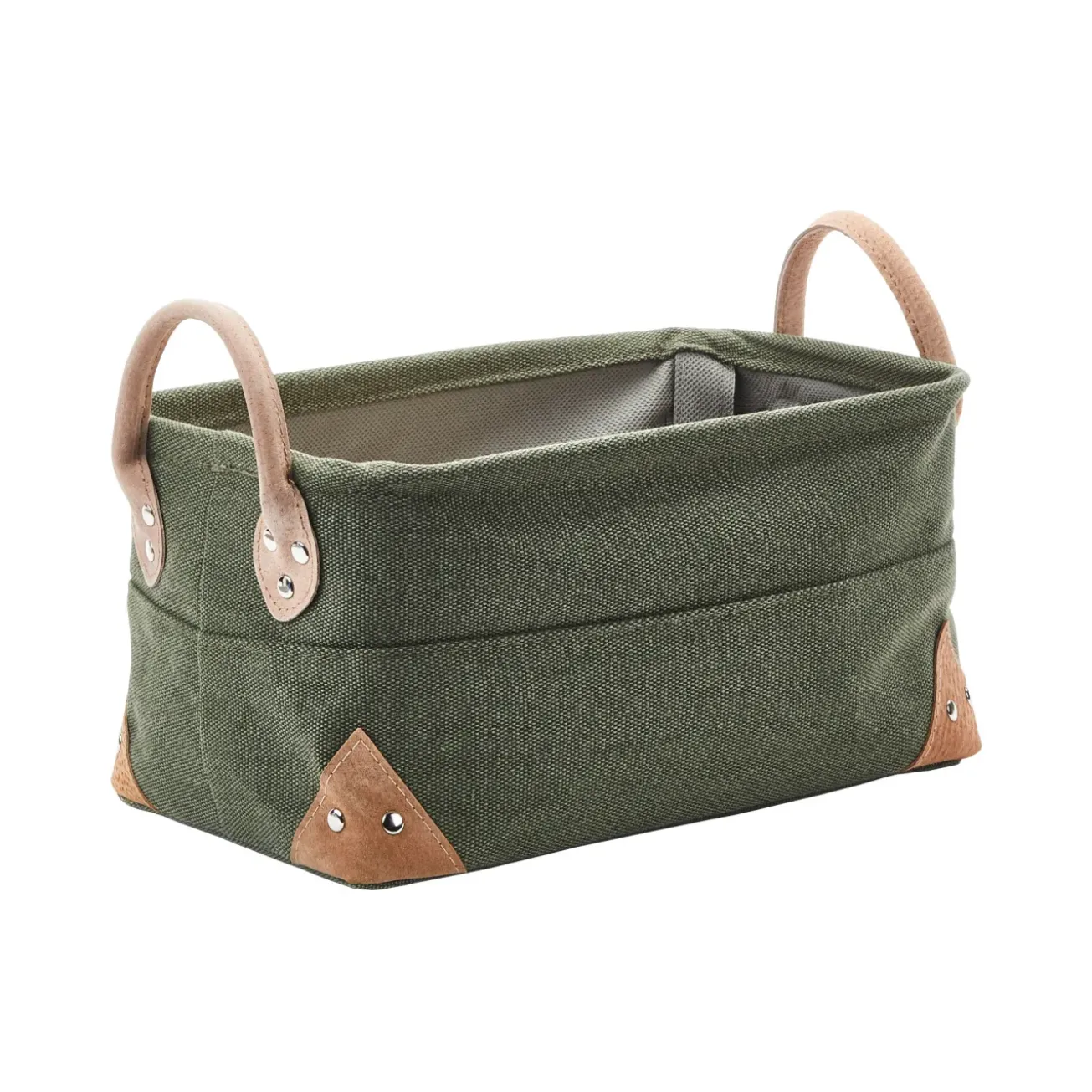 Bath & Living Aquanova Storage basket LUBIN Sage Green-582 (Small)