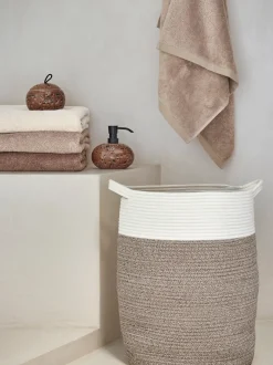 Bath & Living Aquanova Storage basket Osman (beige) small