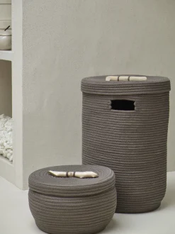 Bath & Living Aquanova Storage basket OTIS color (gray / gray-brown)
