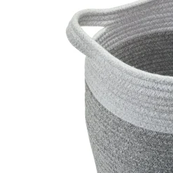 Bath & Living Aquanova Storage basket Osman Silver Gray-95 (gray) small