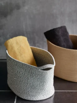 Bath & Living Aquanova Storage basket RENA Ocher-443 (Medium)