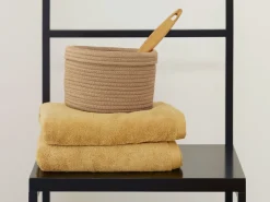 Bath & Living Aquanova Storage basket RENA color Ocher-443 (Small)