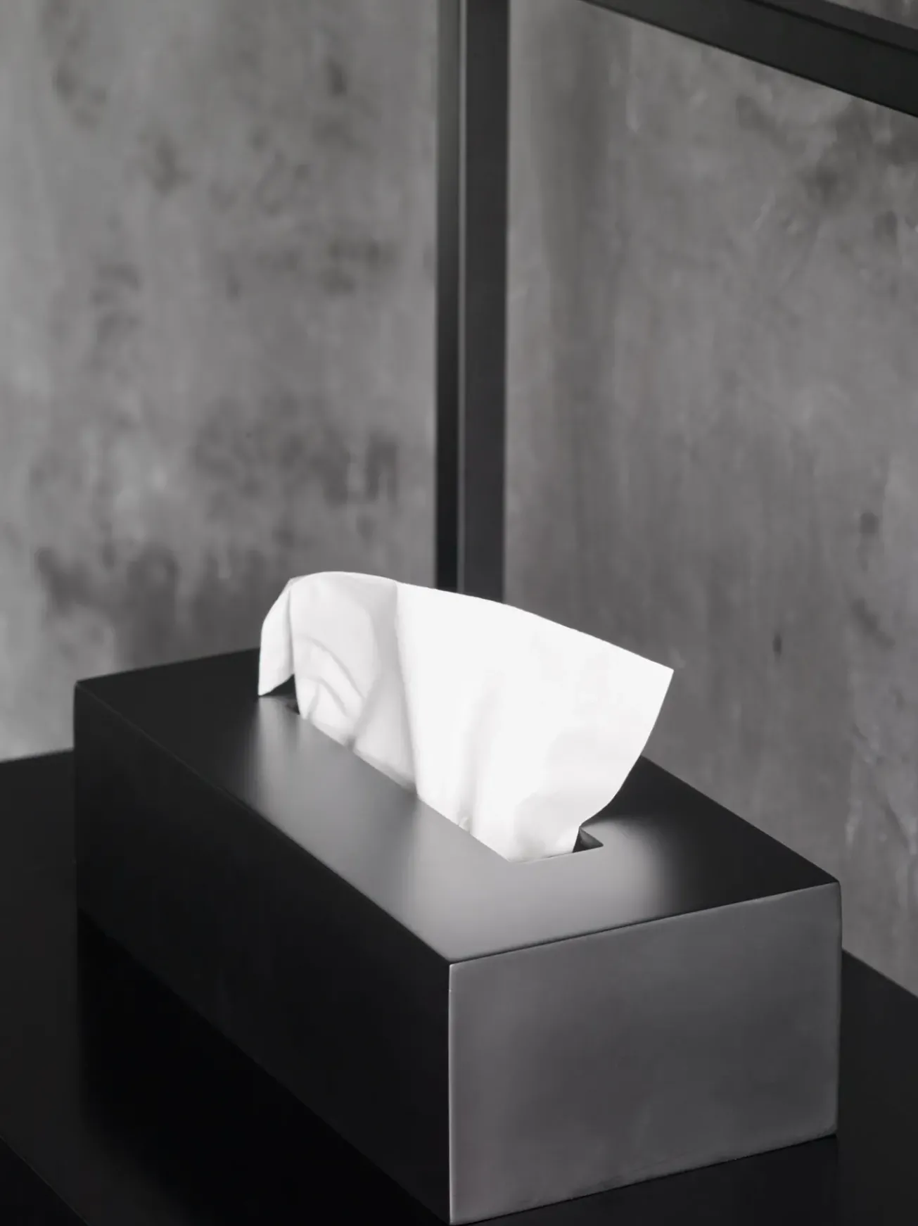 Bath & Living Aquanova Tissue holder MOON black-09 (MOOTIL-09)