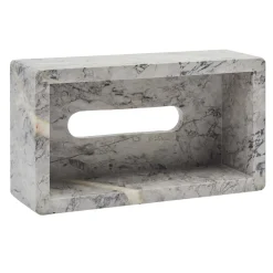 Bath & Living Aquanova Tissue holder NERO color Alba (gray)