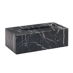 Bath & Living Aquanova Tissue holder NERO color Black (black)