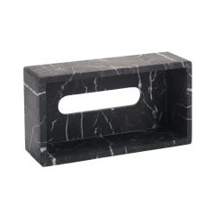 Bath & Living Aquanova Tissue holder NERO color Black (black)