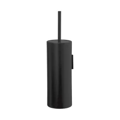 Bath & Living Aquanova Toilet brush holder FORTE wall, color black (FORBHW-09)