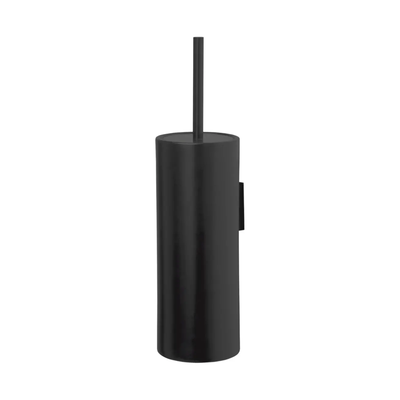 Bath & Living Aquanova Toilet brush holder FORTE wall, color black (FORBHW-09)