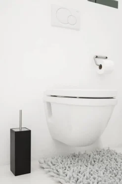 Bath & Living Aquanova Toilet brush holder MOON black-09 (MOOBHR-09)
