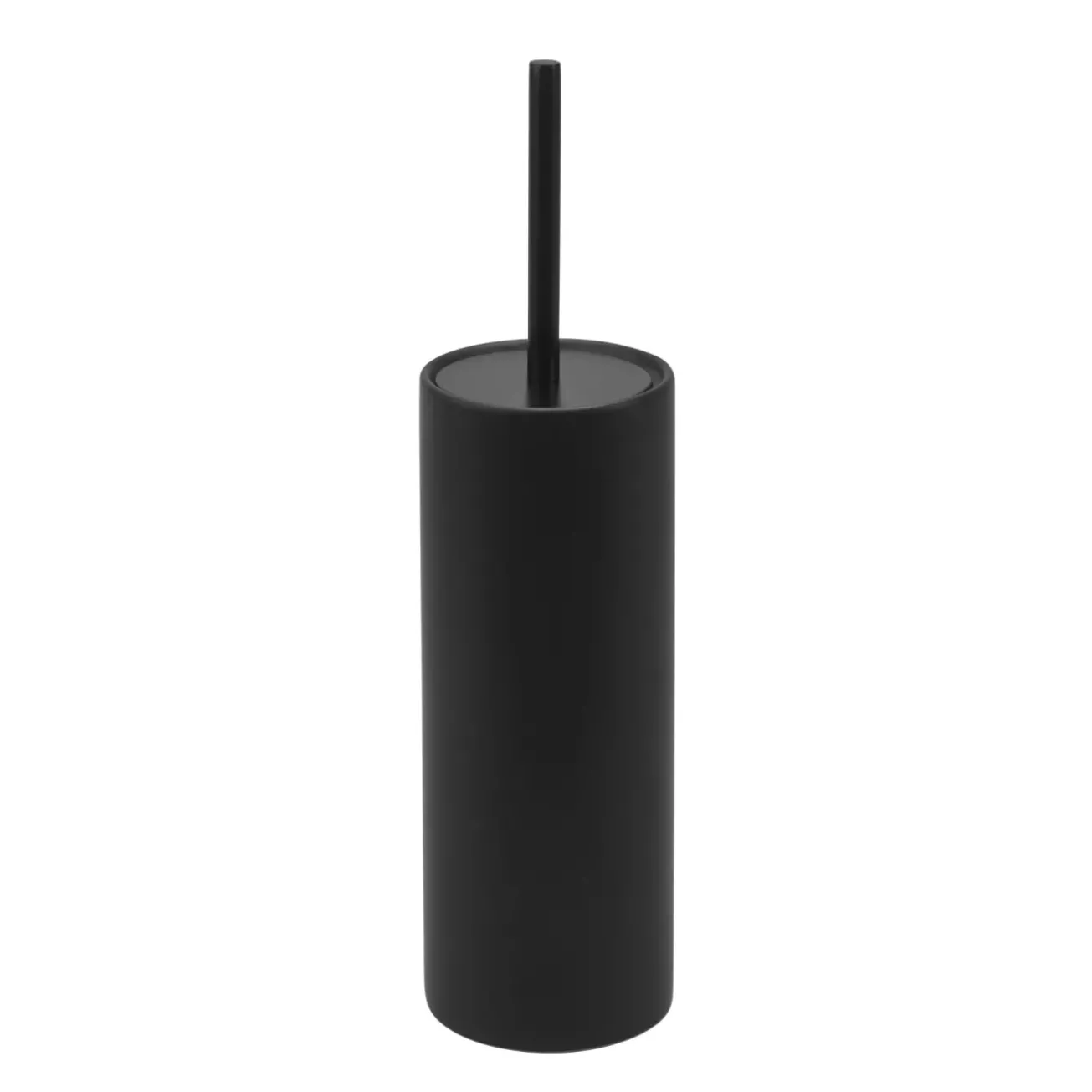 Bath & Living Aquanova Toilet brush holder FORTE color black (FORBHR-09)