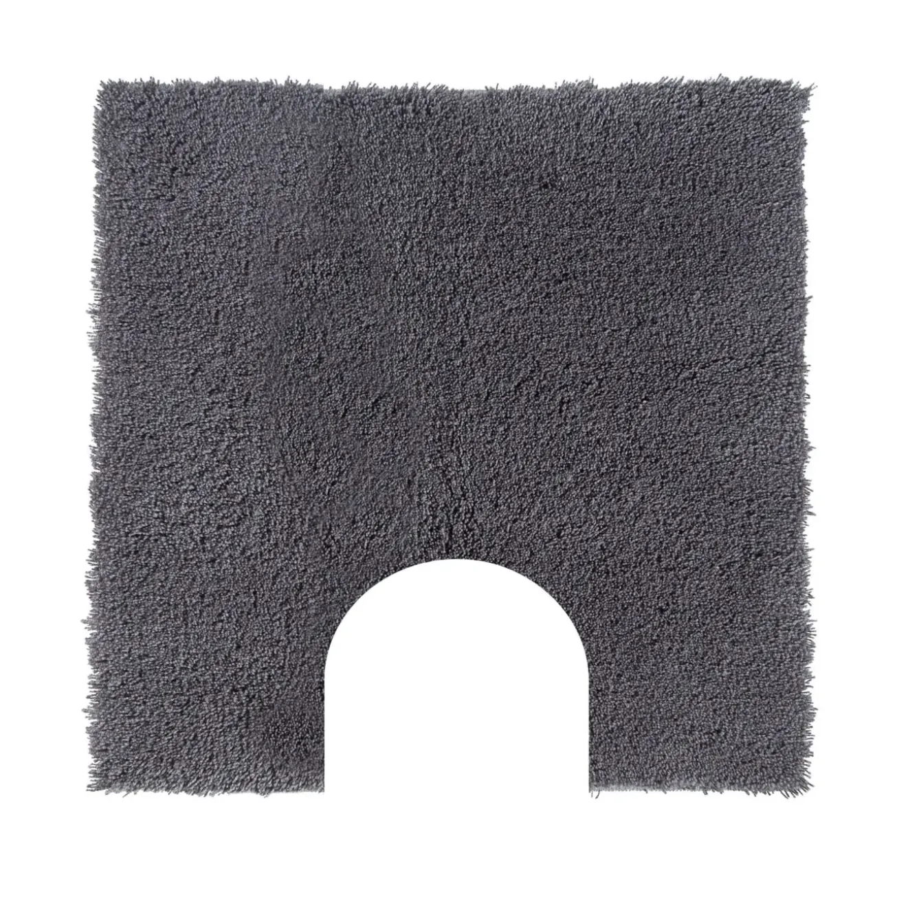 Bath & Living Aquanova Toilet mat with toilet cutout BELA color Dark Gray - 60x60 cm