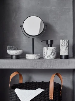 Bath & Living Aquanova Toilet roll holder NERO color Alba (grey)