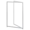 Bath & Living Aquanova Towel rack PAVLO white, foldable (PAVTLH-43)