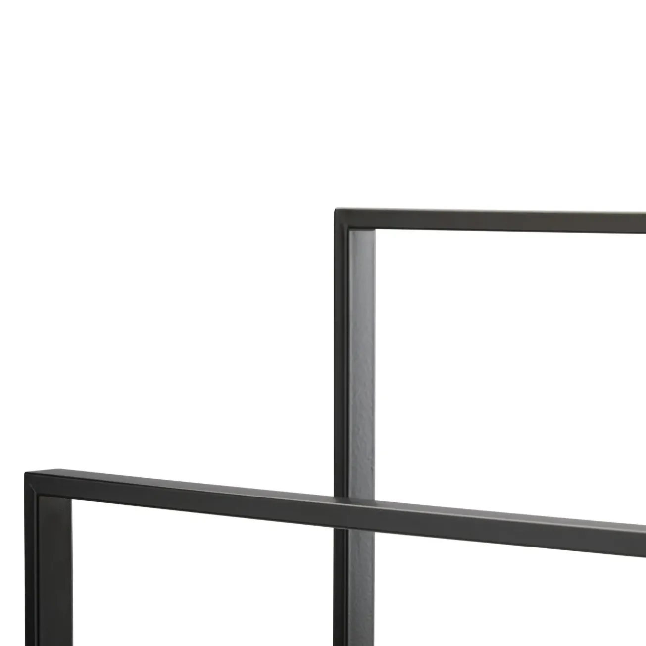 Bath & Living Aquanova Towel rack YURI black, height 83 cm (YURTLH-09)