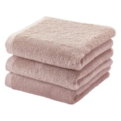 Bath & Living Aquanova Towel 55x100 cm LONDON color Dusty Pink-87 (set/3)