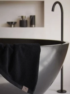 Bath & Living Aquanova Towel 70x130 cm OSLO color Black (OSLTWL-09) set/3