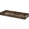 Bath & Living Aquanova Tray / Bowl HAMMAM Brown (rectangle) HAMTRA-01
