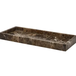 Bath & Living Aquanova Tray / Bowl HAMMAM Brown (rectangle) HAMTRA-01