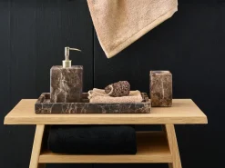 Bath & Living Aquanova Tray / Bowl HAMMAM Brown (rectangle) HAMTRA-01