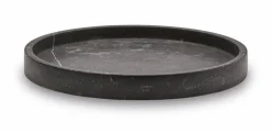 Bath & Living Aquanova Tray / Bowl HAMMAM Dark Gray-98 (round)