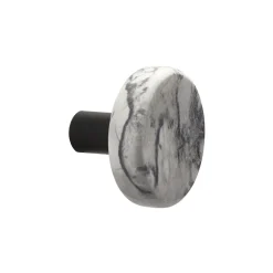 Bath & Living Aquanova Wall hook NERO color Alba (gray)