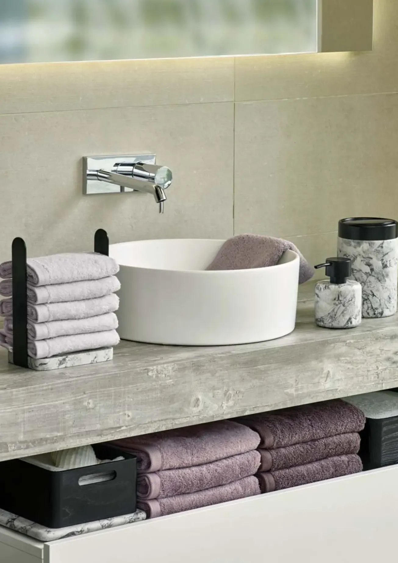 Bath & Living Aquanova Washcloth LONDON color (set/6)