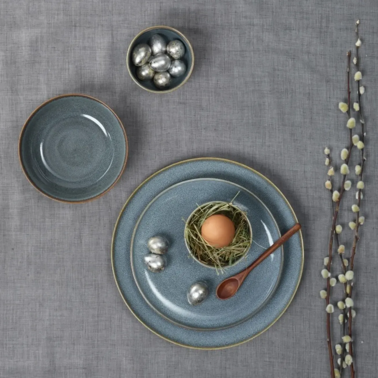 Bath & Living ASA Selection SAISONS bowl 15 cm color Denim (blue)