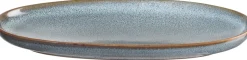 Bath & Living ASA Selection SAISONS flat plate oval 20 cm color Denim (blue)