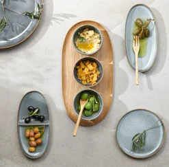 Bath & Living ASA Selection SAISONS flat plate 15 cm color Denim (blue)