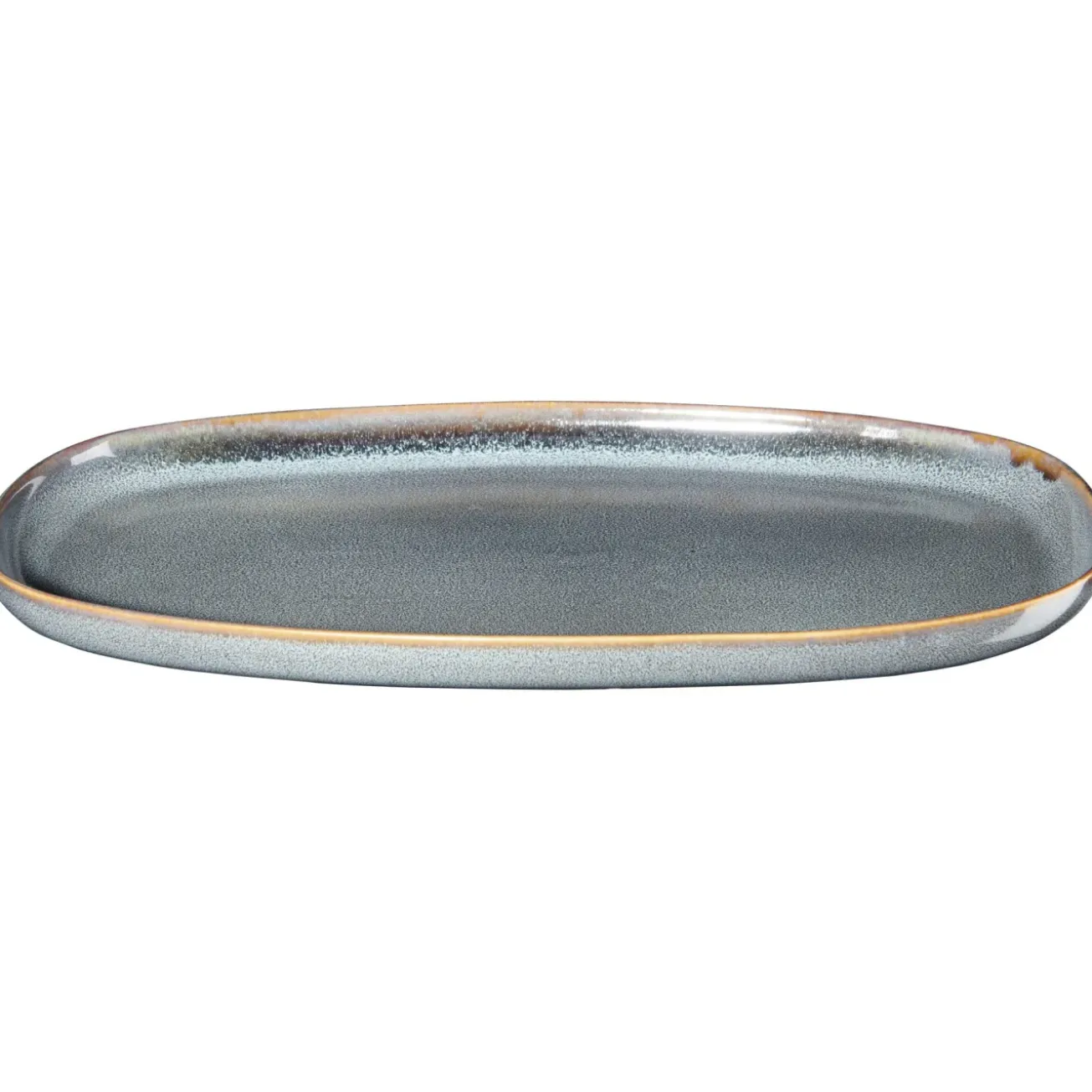 Bath & Living ASA Selection SAISONS flat plate oval 31 cm color Denim (blue)
