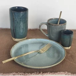 Bath & Living ASA Selection SAISONS mug with ear 250 ml color Denim (blue)