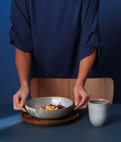 Bath & Living ASA Selection SAISONS pasta plate 21 cm color Denim (blue)