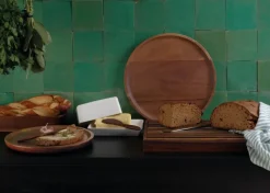 Bath & Living ASA Selection WOOD wooden plate 25 cm