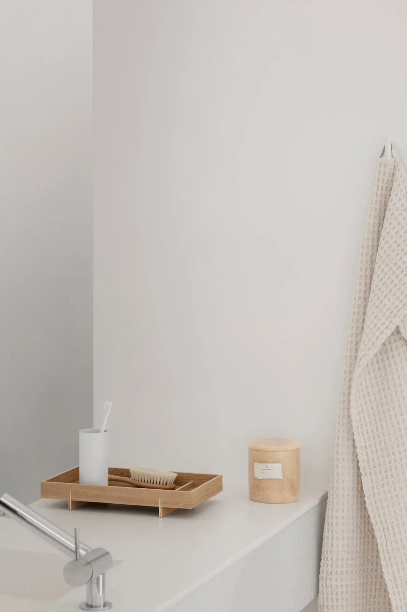 Bath & Living Blomus ABENTO tray / tray wood (64190) small