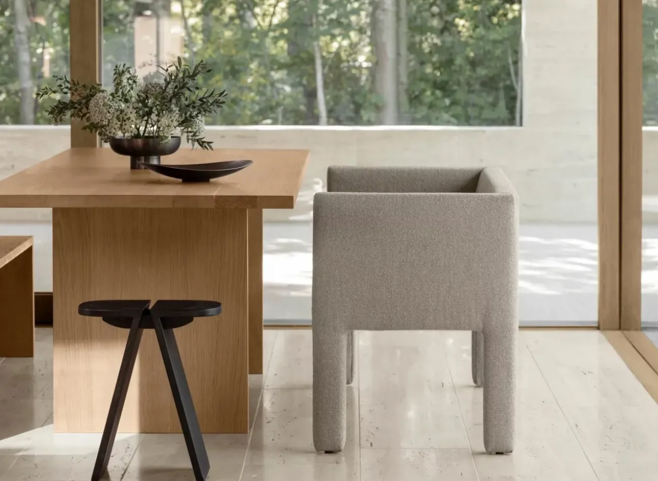 Bath & Living Blomus AVIO side table 38 x 23 cm - oak (66694)
