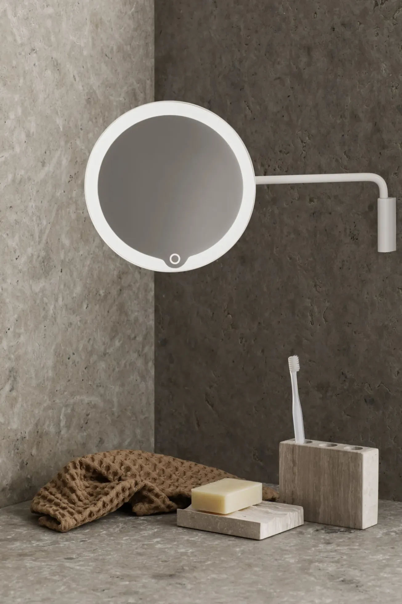 Bath & Living Blomus Blomus MODO LED cosmetic mirror wall