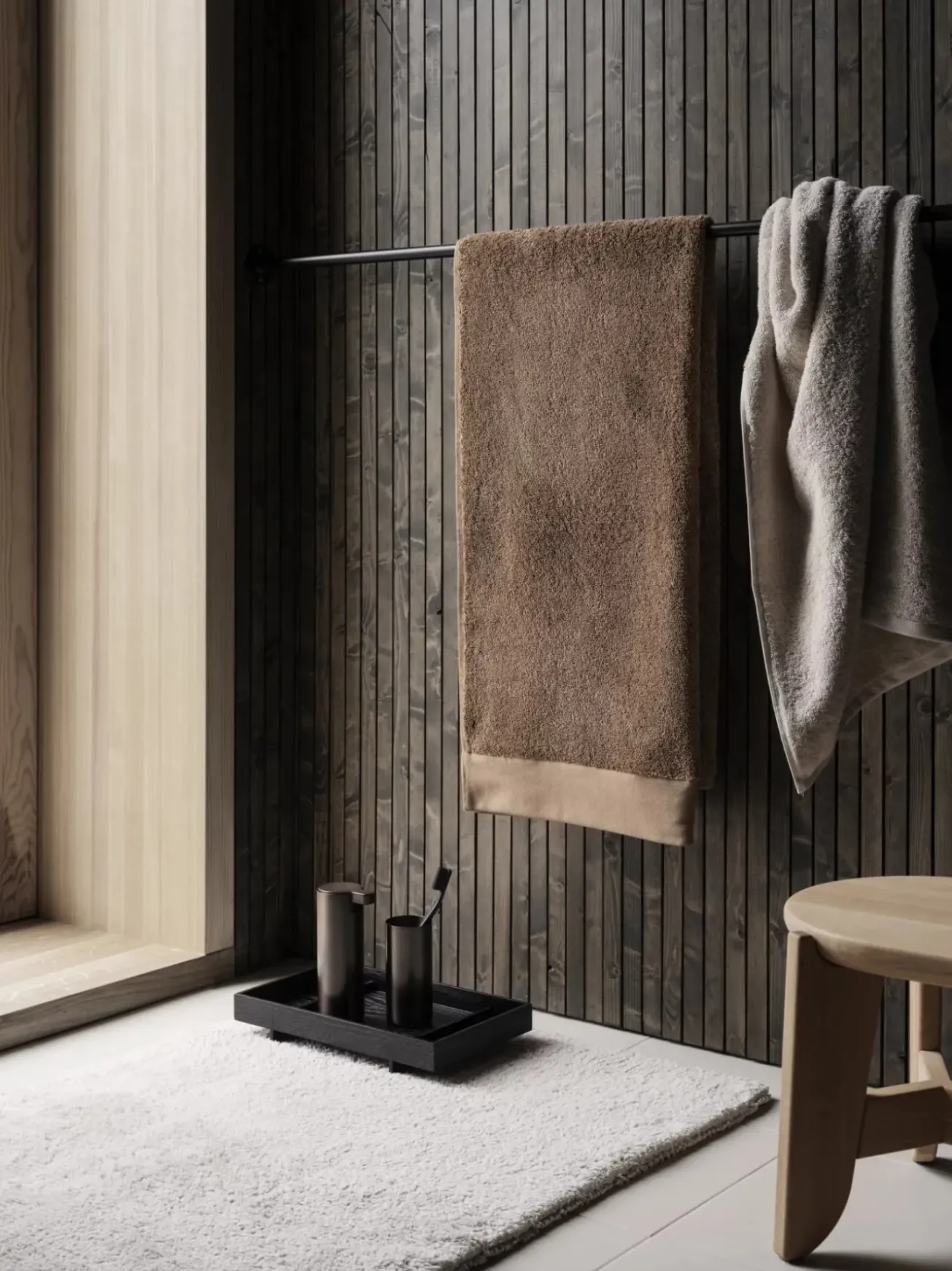 Bath & Living Blomus Blomus MODO toilet roll holder Burned Metal