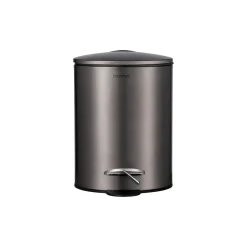 Bath & Living Blomus Blomus TUBO pedal bin Burned Metal 3 liters