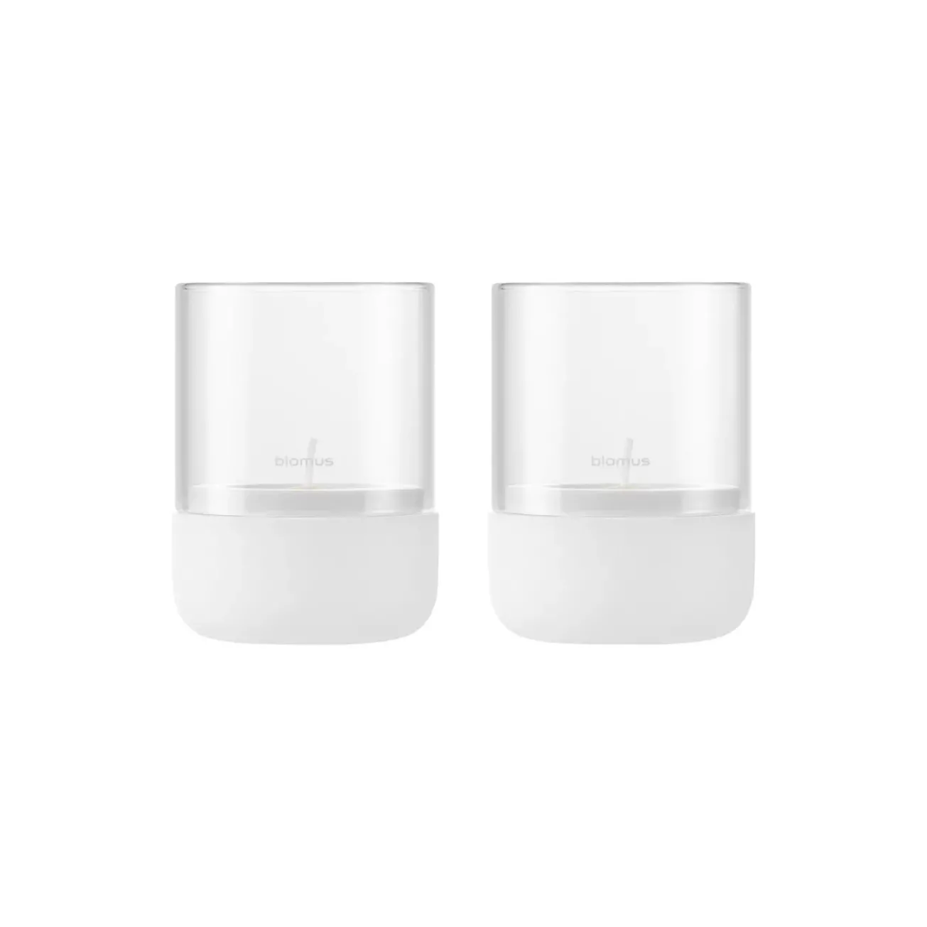 Bath & Living Blomus CALMA lantern Lily White, extra small (66945) set / 2
