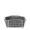 Bath & Living Blomus DELARA bread basket color Agave Green (63756) 20x20 cm