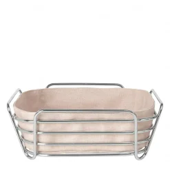 Bath & Living Blomus DELARA bread basket color Rose Dust (63760) 25x25 cm