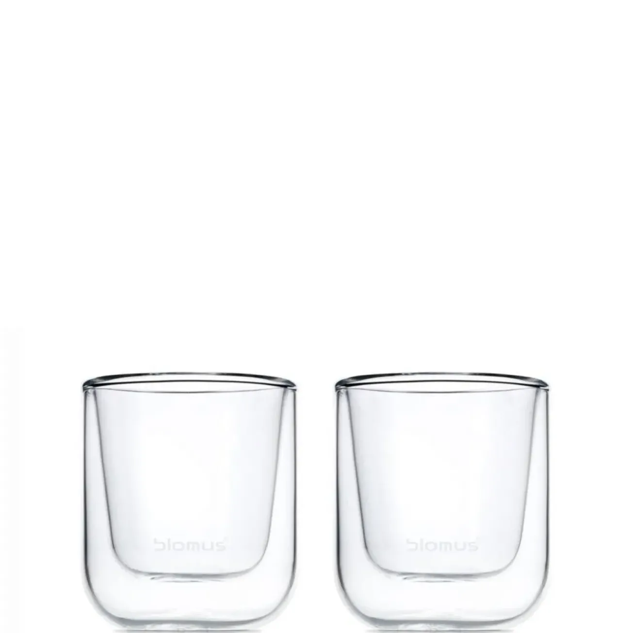 Bath & Living Blomus Double-walled glass NERO espresso (set/2) 63652