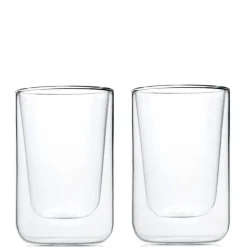 Bath & Living Blomus Double-walled glass NERO cappuccino (set/2) 63654
