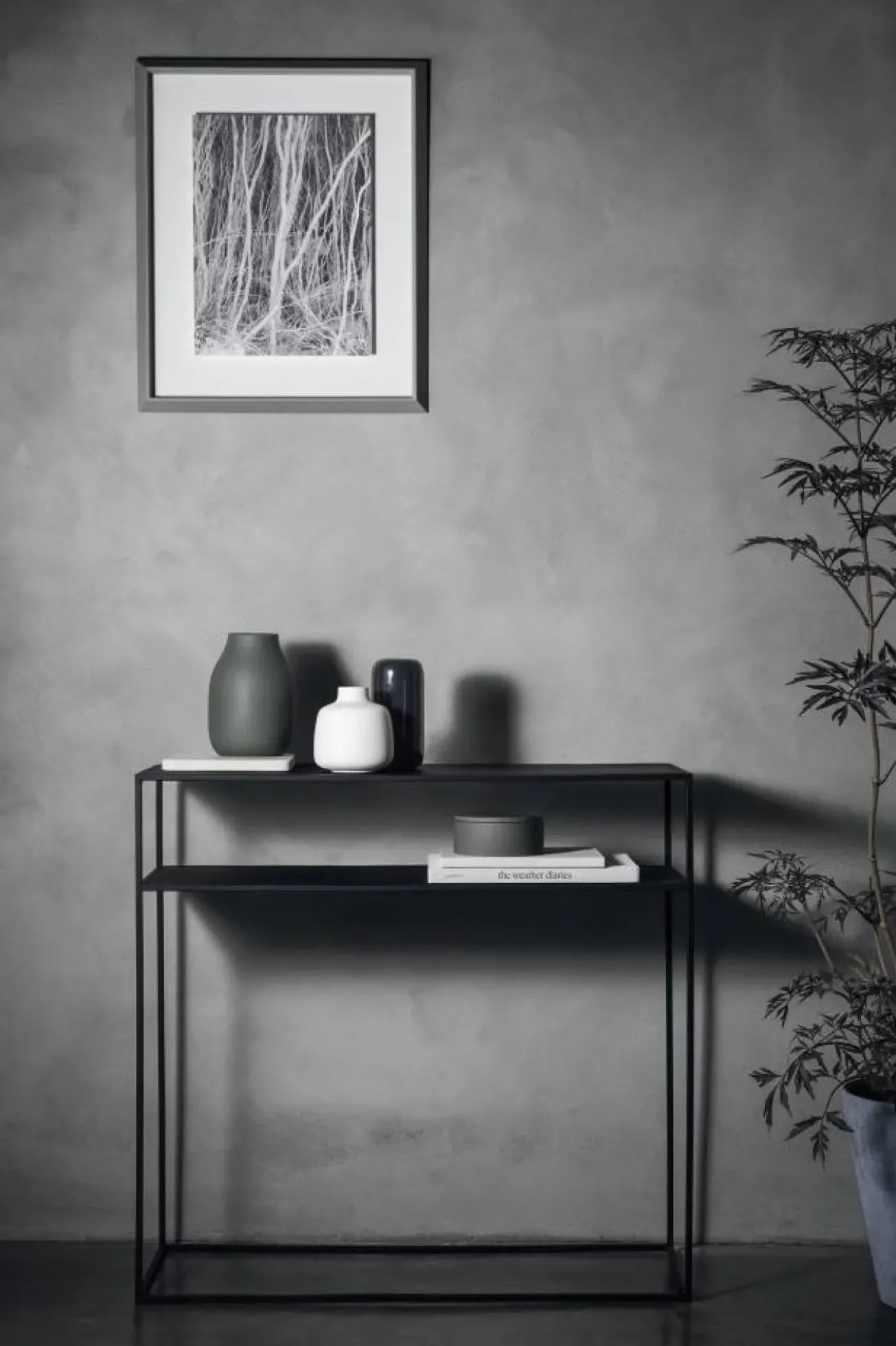 Bath & Living Blomus FERA console table powder coated (65751)