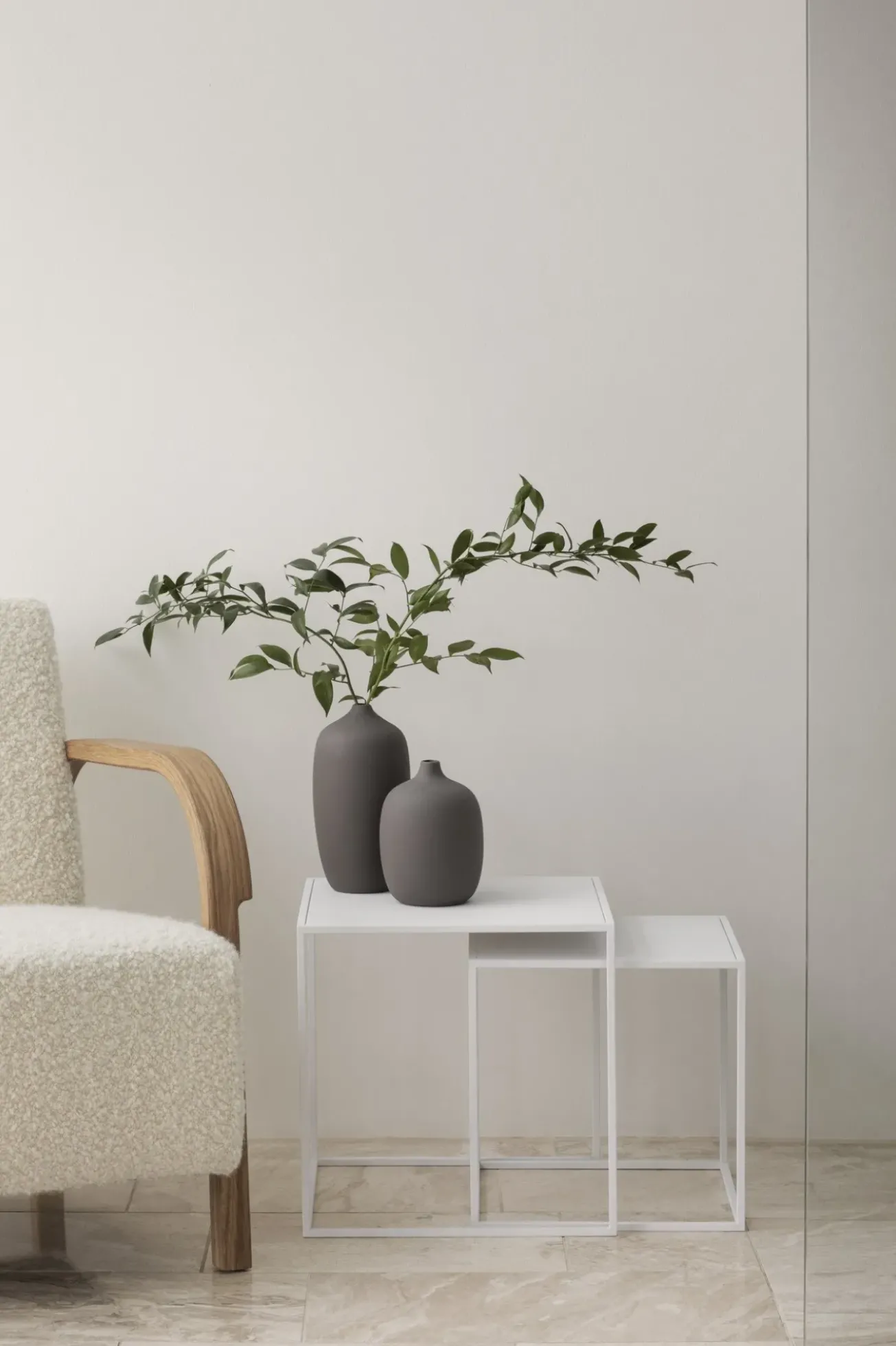 Bath & Living Blomus FERA set of 2 side tables color (66198)