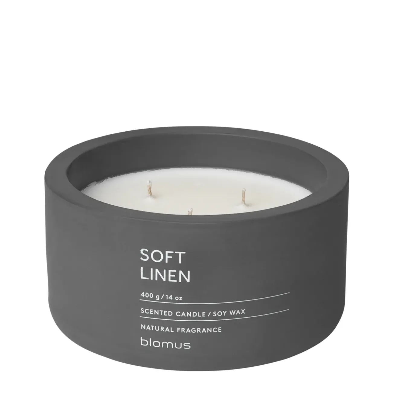 Bath & Living Blomus FRAGA scented candle Soft Linen (400 grams) 65958