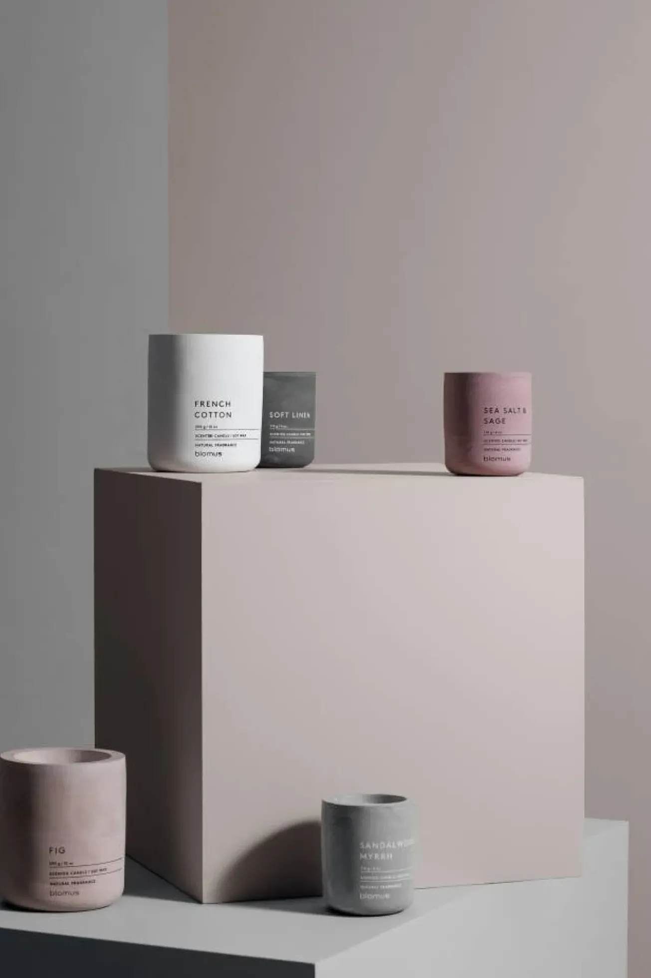 Bath & Living Blomus FRAGA scented candle French Cotton (290 grams) 65654