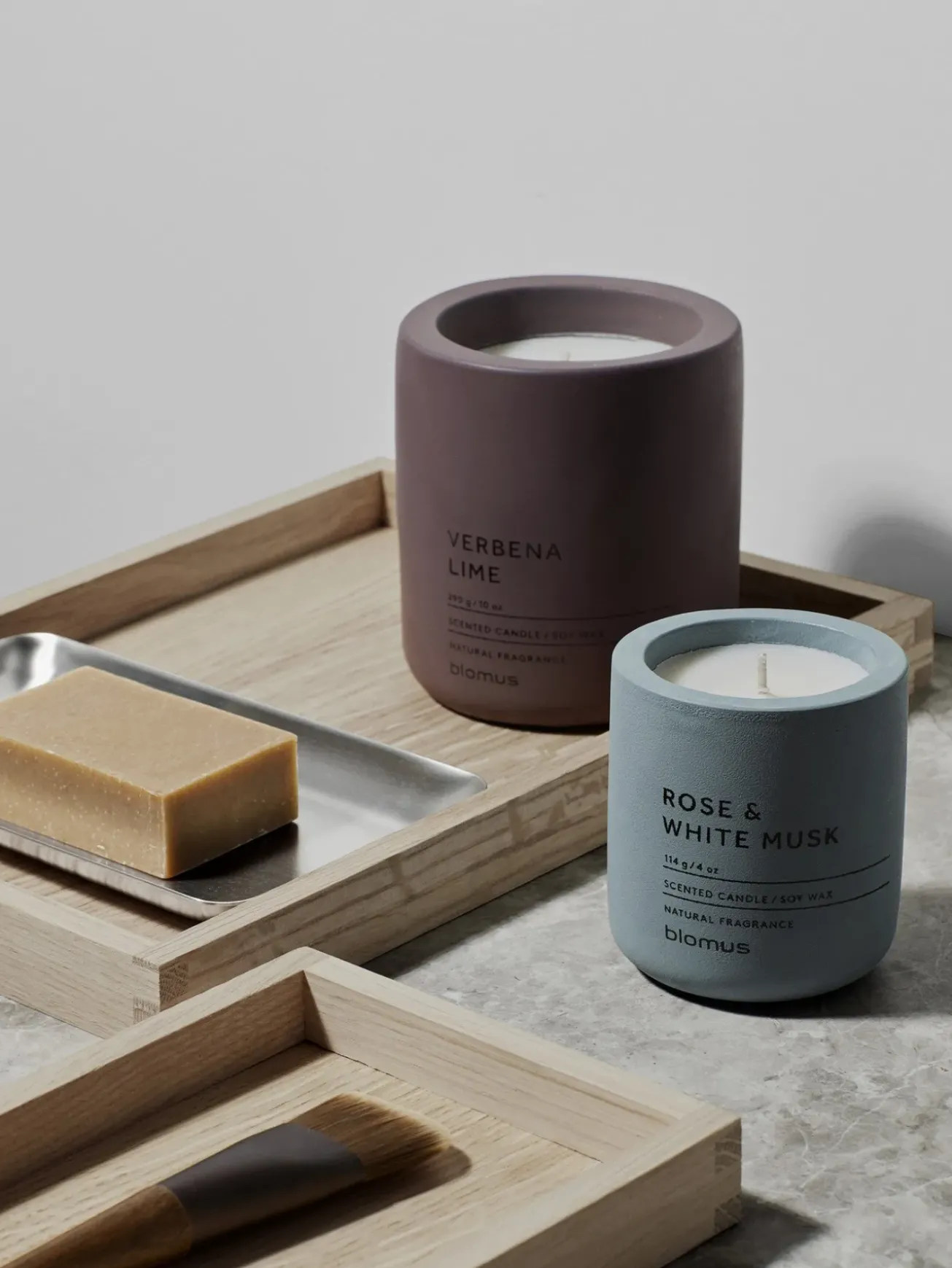 Bath & Living Blomus FRAGA scented candle Rose White Musk (290 grams) 65897