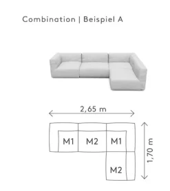 Bath & Living Blomus GROW lounge sofa A (.6206.A)